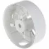 Sadales kārba Hikvision DS-1280ZJ-PT3 — balta, universāls stiprinājums, Ø12 cm, augstums 40,5 mm, maksimālā slodze 2 kg