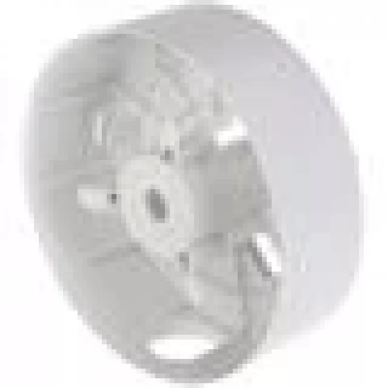 Sadales kārba Hikvision DS-1280ZJ-PT3 — balta, universāls stiprinājums, Ø12 cm, augstums 40,5 mm, maksimālā slodze 2 kg