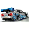 LEGO 76917 Speed Champions 2 Fast 2 Furious Nissan Skyline GT-R (R34) Auto rotaļlieta