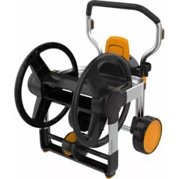Fiskars XL šļūtenes spole ar riteņiem