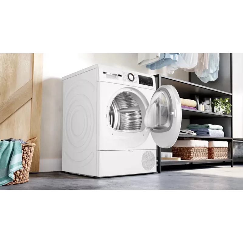 Bosch WQG2320LSN Siltumsūkņa Veļas Žāvētājs 8 kg Balts