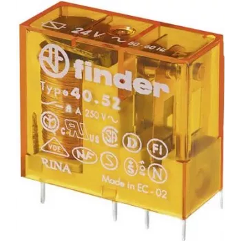FINDER S.p.A. Iespraužamais/PCB relejs 40.52.8.110.0000 (405281100000)