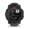 Garmin Instinct 3 Solar GPS viedpulkstenis 1,3 collu MIP 176x176 skārienekrāns melnā krāsā
