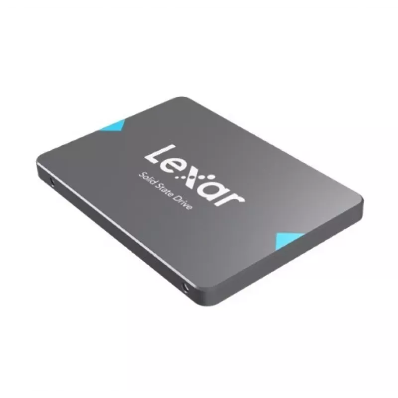 2,5 collu SATA III SSD Lexar NQ100 1 TB — 550 MB/s lasīšana, 6 Gbit/s pārsūtīšana