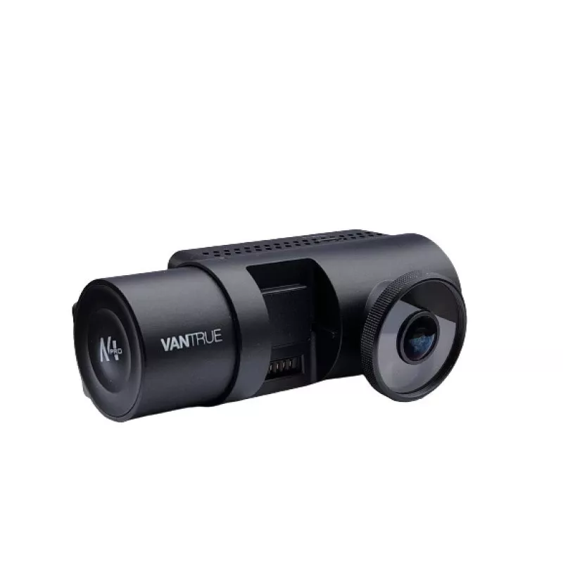 Automašīnas videoreģistrators VANTRUE N4 PRO S 3 kanālu (priekšējais + salona + aizmugurējais), 3840x2160, F/1.8, Wi‑Fi, GPS, 3,19 collu displejs