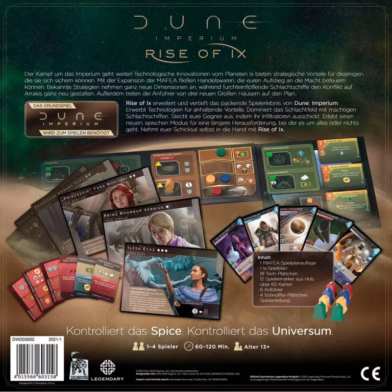Dune: Imperium - Rise of Ix, galda spēles paplašinājums