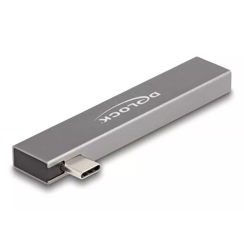 DeLOCK 3 portu plāns USB centrmezgls USB Type-C 10 Gbps 2 x USB 2.0