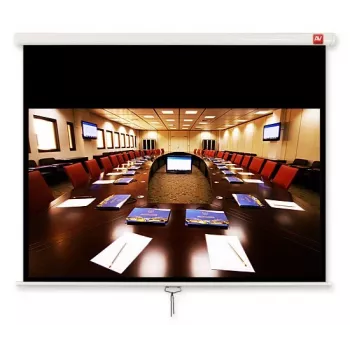 AVTek Cinema 240 - Ekrāns - Piestiprināms pie griestiem, piestiprināms pie sienas - 272 cm (107 collas) - 16:9 - Matēts balts