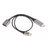 Adapteris HDMI (vīrišķais) — DisplayPort (sieviešu) 4K 20 AD-HD-DP-0