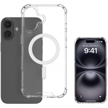 4smarts Ibiza aizsargapmale iPhone 17 16 cm caurspīdīga