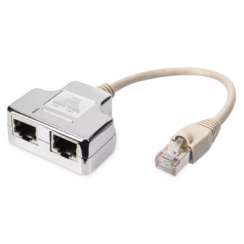 Patch kabeļa adapteris Digitus CAT 5e ekranēts 1:1