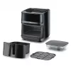 Gaisa fritieris Caso Steam and AirFry 700, 1700 W, 7 L, melns