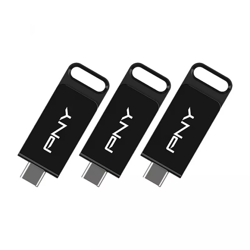 USB zibatmiņa PNY Elite 128 GB USB Type-C 3.2 Gen 1 (3.1 Gen 1) melna