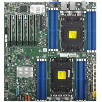 Supermicro - MBD-X13DAI-T-B - mātesplate - E-ATX - DDR5 DIMM SATA 6 GB/s grafika LAN USB 3.2 USB 3.0 USB 3.0 VGA PCI-Express