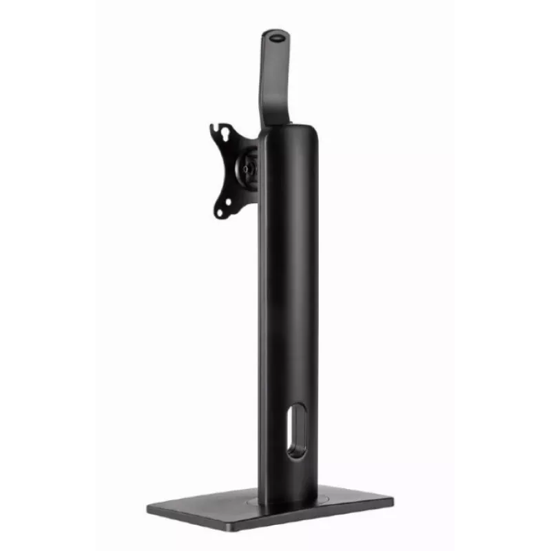 Gembird MS-D1-01 Monitora galda statīvs, regulējams augstums, melns