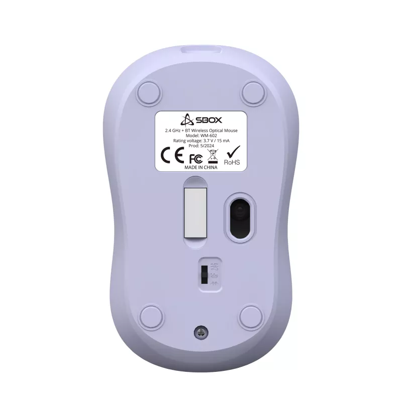 Sbox WM-602 violeta Wireless