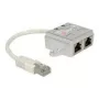 Tīkla kabelis DeLOCK 65224 RJ-45 0,15 m Balts