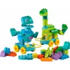 Konstruktors LEGO DUPLO 10451 Dinozauri uz riteņiem 3-in-1 komplekts, 108 gab., vecumam 3+, augstums 220 mm