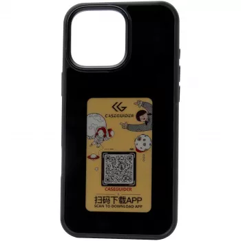 Vāciņš RealPower 504405 iPhone 16 15.5 cm Melns