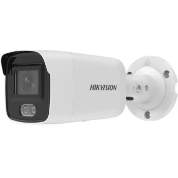 Hikvision Digital Technology DS-2CD2027G2-L(2.8MM) IP drošības kamera āra bullet tipa 1920 x 1080 px pie sienas