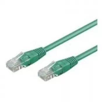 Wentronic Goobay CAT 5e komutācijas kabelis, U/UTP, zaļš, 15 m - CCA vara maisījums (68353)