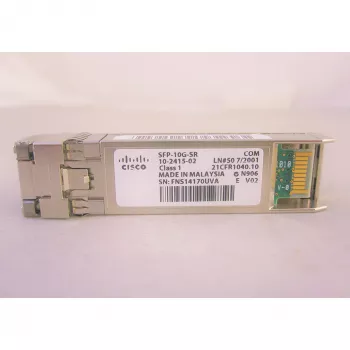 Cisco SFP+ Transceiver - Mini-GBIC - DOM - 10GBase-SR - Multimode Glasfaser - 850 nm - Dual LC/PC - Reichweite bis zu 300 m