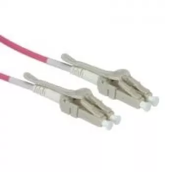 ROLINE - Tīkla kabelis - LC Multi-Mode (M) - LC Multi-Mode (M) - 2 m - Optiskā šķiedra - 50/125 mikrometrs - OM4 - Violet (21.15.8872)