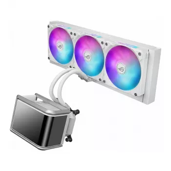Viss-vienā šķidruma CPU dzesētājs THERMALTAKE MINECUBE 360 Ultra AIO ARGB ventilators, balts