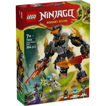 LEGO NINJAGO 71854 Kola misijas mehs un pūķis Zane