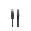 Tīkla kabelis LANBERG PCU6-10CU-0025-BK Cat6 F/UTP RJ-45 0.25 m Melns
