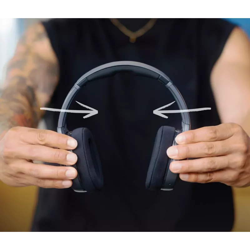 Austiņas Skullcandy Crusher 540 Active — vadu un bezvadu Bluetooth, USB-C, galvas lente, 20–20000 Hz