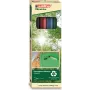 EDDING EcoLine 25 - Melna - Zila - Zaļa - Sarkana - Apaļš uzgalis - Daudzkrāsu - Plastmasa - 1 mm - Vairāku