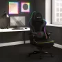 Spēļu krēsls huzaro HZ-FORCE 4.6 RGB Melns Mesh — ergonomisks, regulējams augstumā, RGB apgaismojums, auduma sēdeklis, maks. 130 kg