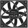 120 mm PWM plāna korpusa ventilators DeepCool FT12 plāns — melns, zema profila dizains, PWM vadība