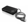 Lenovo 40A40090EU klēpjdatora dokstacija/portu replikators Vadu USB 3.2 Gen 1 (3.1 Gen 1) Type-A Melna