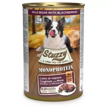 STUZZY Monoprotein mežacūka - mitrā suņu barība - 400 g