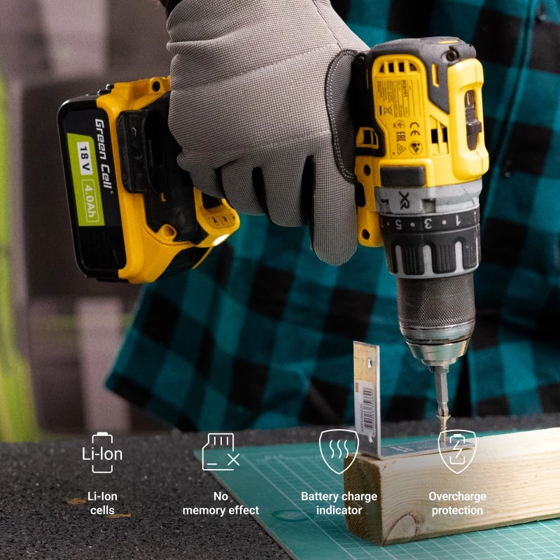 Green Cell akumulators DCB547 DeWalt XR elektroinstrumentiem 18V 9Ah/FLEXVOLT 54V 3Ah, nomaiņa DCB547 DCB548
