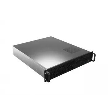Plaukta korpuss Lanberg SC01-5202-12B 2U Melns 3 ventilatori HDD+SSD
