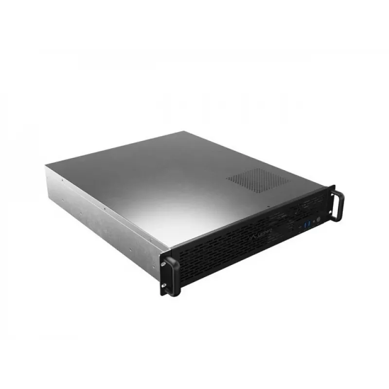 Plaukta korpuss Lanberg SC01-5202-12B 2U Melns 3 ventilatori HDD+SSD