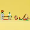 Konstrukciju rotaļlieta LEGO Captain Toad's Camp komplekts 72040 ar interaktīvām Super Mario funkcijām