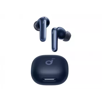 Austiņas Soundcore P40i bezvadu Bluetooth ievietojamās zvaniem, mūzikai un sportam, zilas