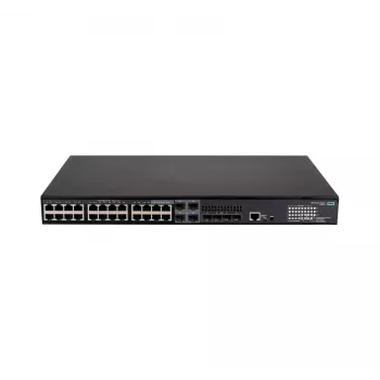 HPE - FlexNetwork 5140 24G PoE+ 4SFP+ EI - Slēdzis - L3 - Viedais - 24 x 10/100/1000 (PoE+) + 4 x Combo 10/100/1000Base-T (PoE+) / 100/1000Base-X SFP + 4 x 10 Gigabit Ethernet / 1 Gig