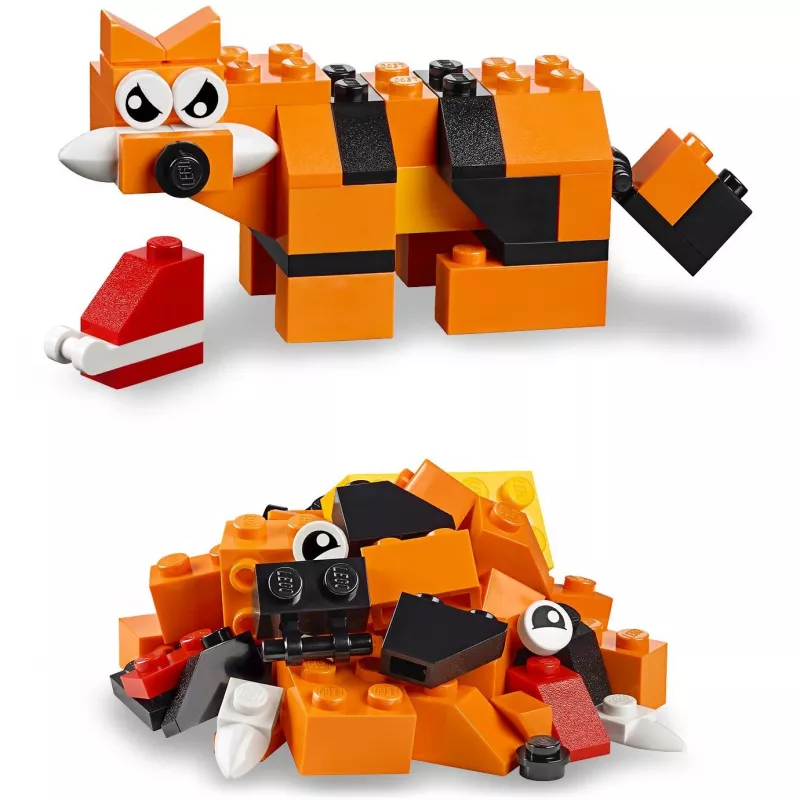 LEGO 10696 Classic Medium Creative Brick Box — viegla rotaļlietu uzglabāšana, krāsainu ķieģeļu būvēšanas komplekts bērniem, zēniem un meitenēm no 4 gadu vecuma