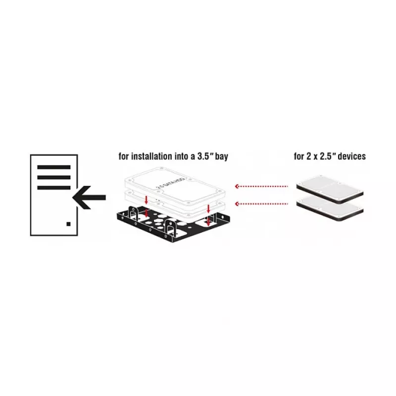 Computer Case DeLOCK 21324
