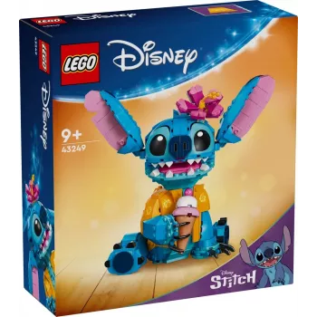 LEGO | Disney Stitch būvējams bērnu rotaļu komplekts ar saldējuma konusu 43249
