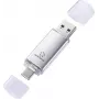 Renkforce RF-USBOS-220 USB zibatmiņa 32 GB Sudraba RF-6684362 USB-A, USB-C® (RF-6684362)