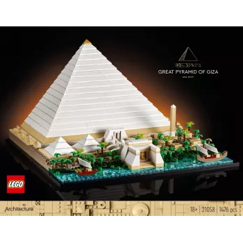 LEGO ARCHITECTURE 21058 LIELĀ GĪZAS PIRAMĪDA