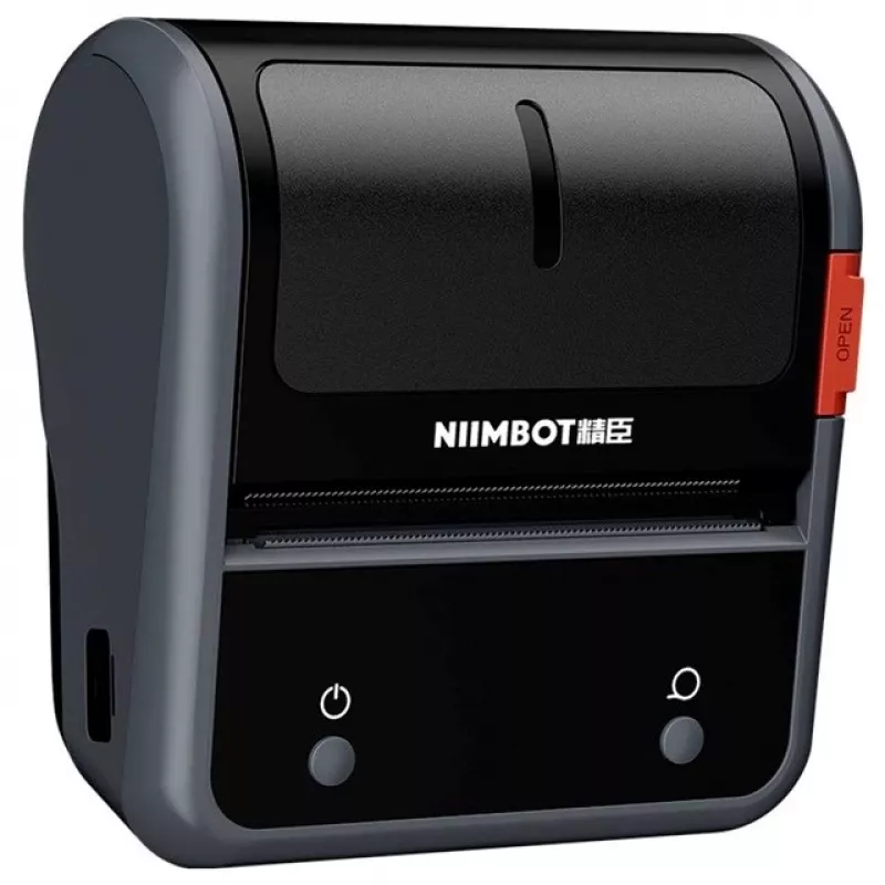 Niimbot B3S_P etiķešu printeris pelēks