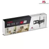 Maclean MC-723 B - sienas stiprinājums ekrānam 37-70, 600x400 VESA, līdz 40 kg, melnā krāsā