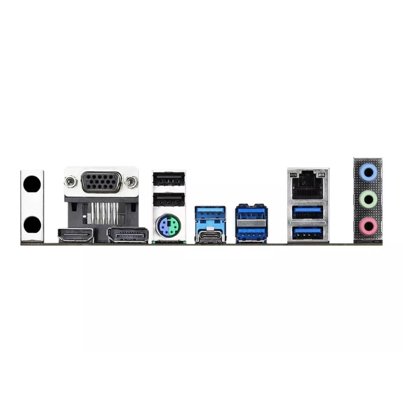 ASRock B550M Pro4 AM4 Micro-ATX galvenes plate